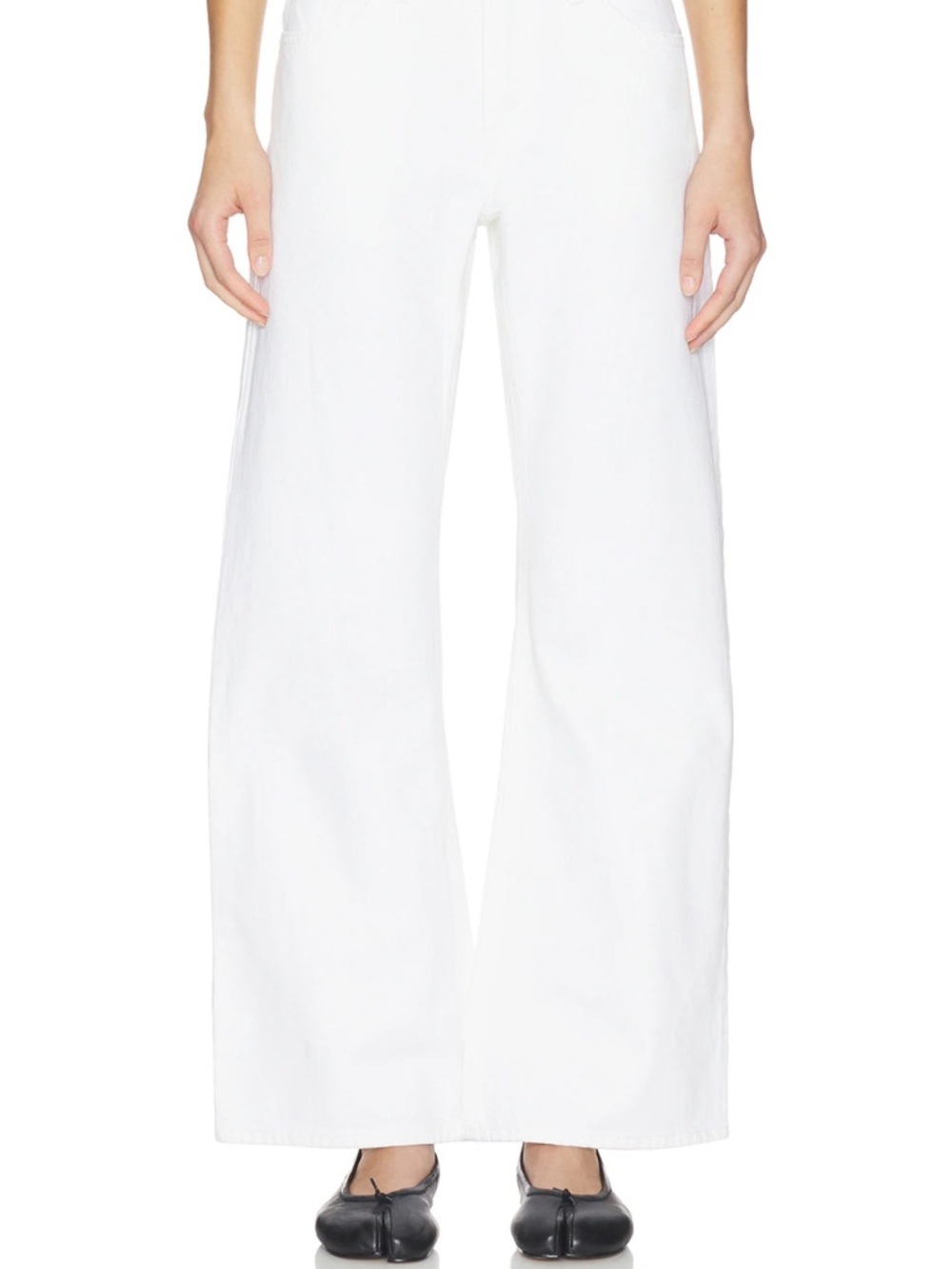 Levis White Wide-Leg / Flare Mid rise Women’s Jeans Prefect Condition 27/32